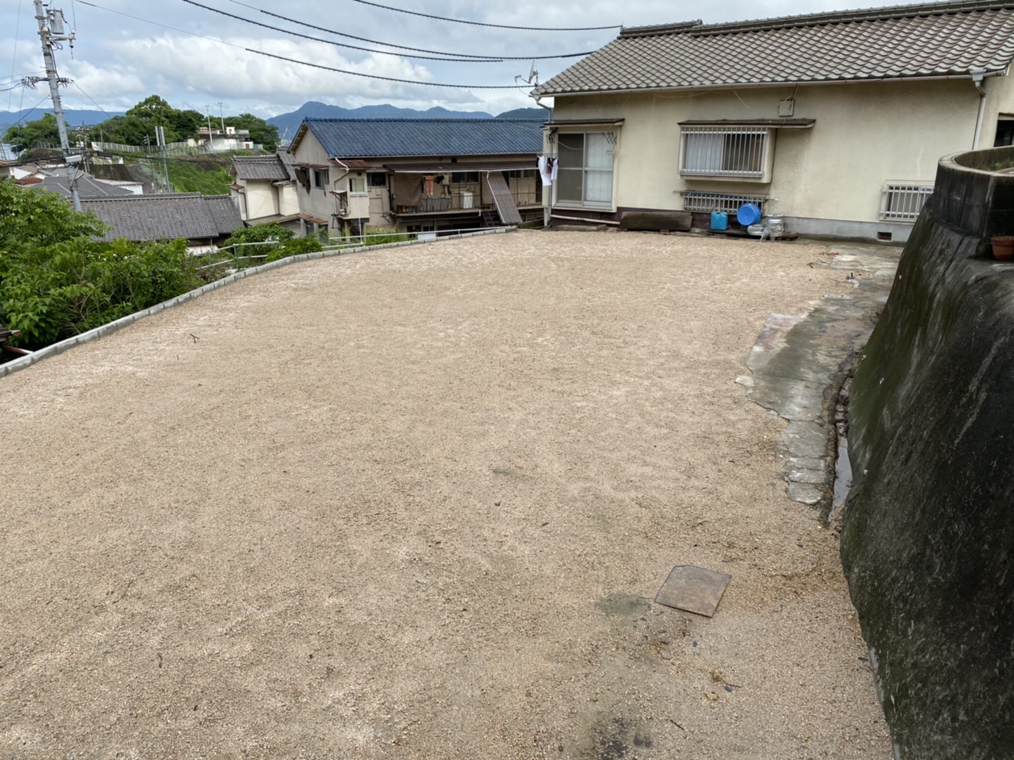 車の入らない場所での解体工事でした！！
