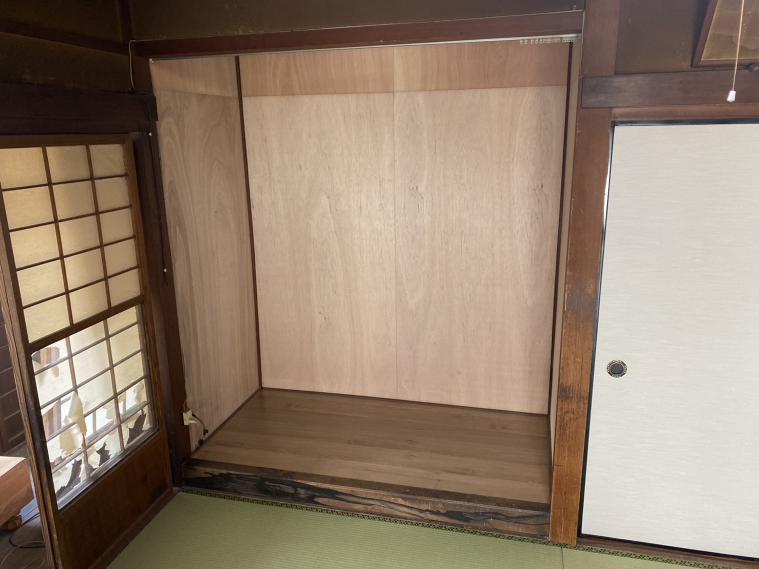 新畳は少し高級な畳にしました。