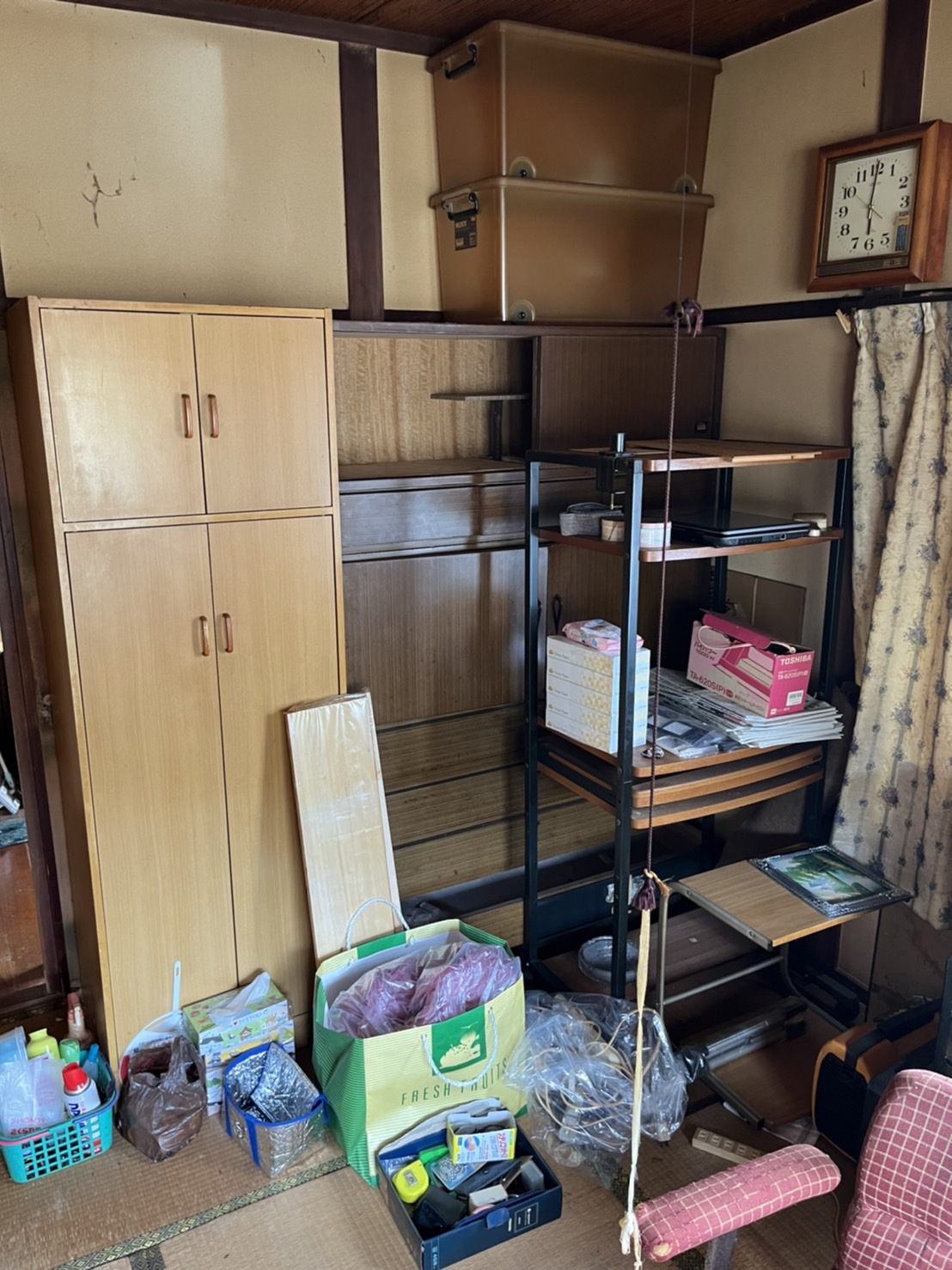 呉市仁方にて荷物撤去を行いました。