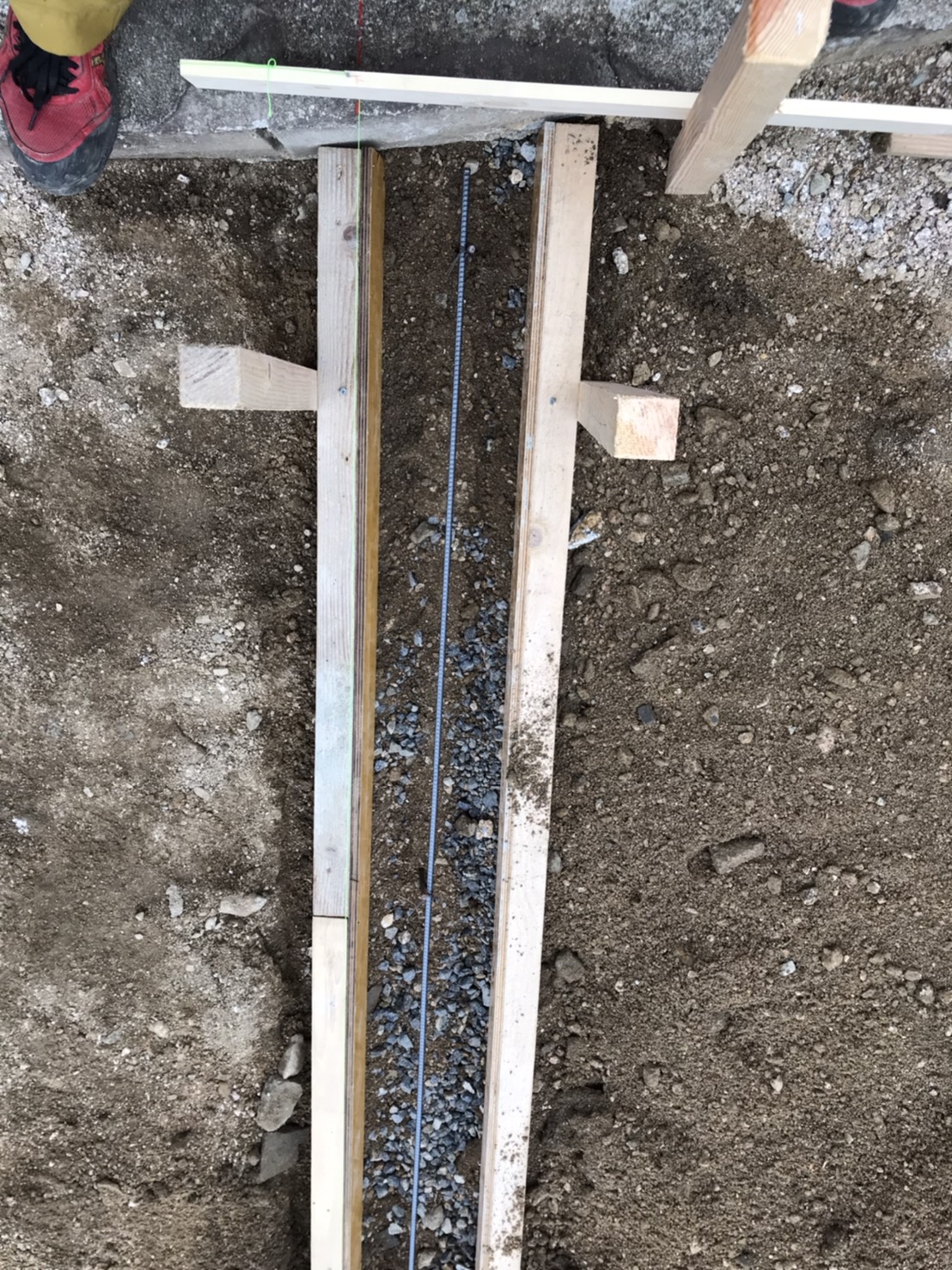 呉市にてブロック建築工事の下処理を掲載します☆