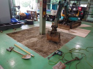 掘り方、メッシュ筋 (6)