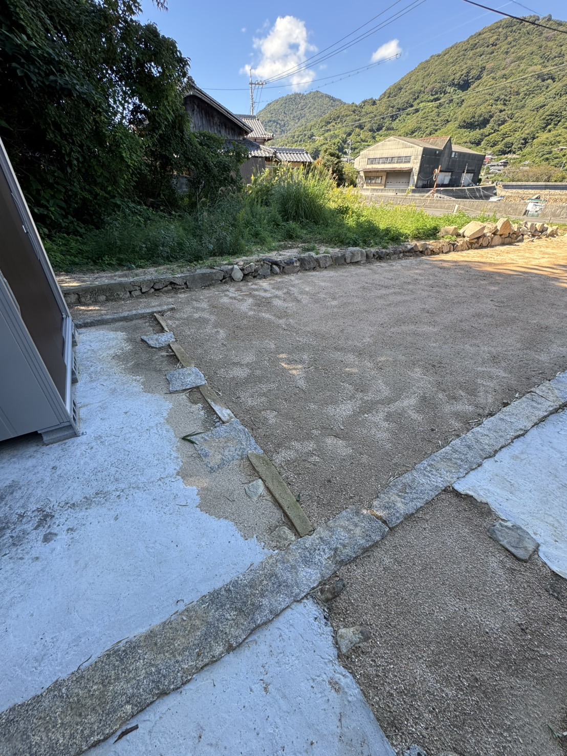呉市にてシート張りを行いました。